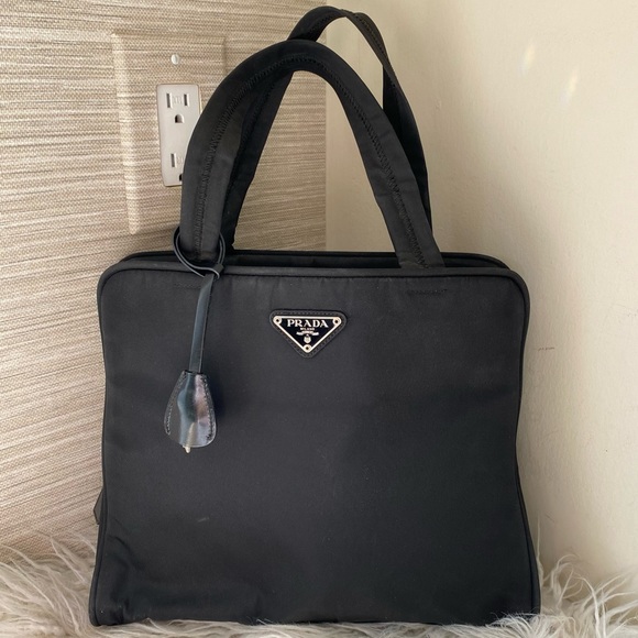 Prada Handbags - Prada Nylon 3-Section Tote Bag
